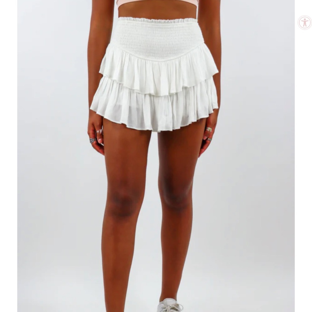 Rock n Rags Sunshine Daydream Skirt ★ White